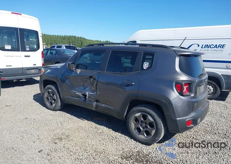 2017 Jeep Renegade Sport 4X4 from USA, damaged, VIN ZACCJBAB4HPF78842
